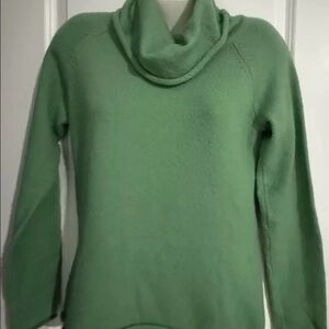 GAP Spring Green Cowl Neck Sweater M